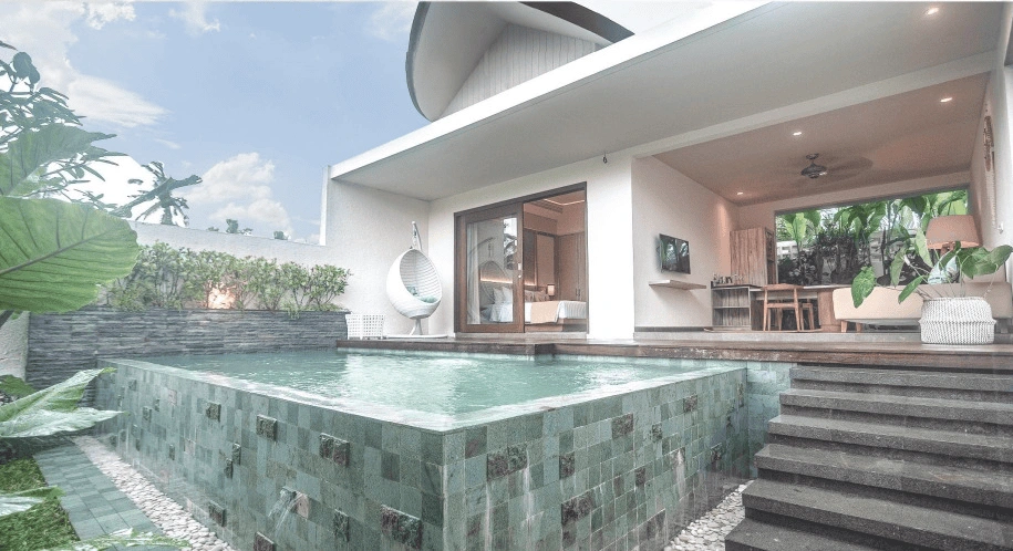 Comfortable villa 70 m2 in Ubud