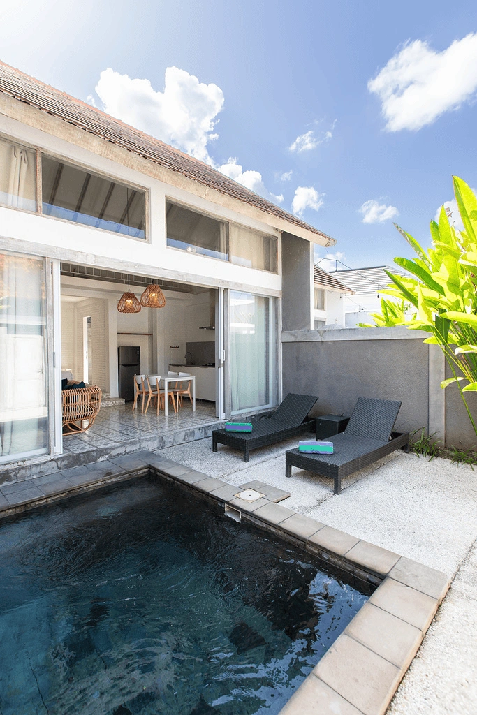 Villa 100 m2 with high ceilings in Canggu