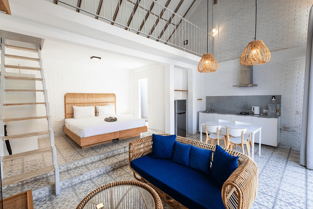 Villa 100 m2 with high ceilings in Canggu