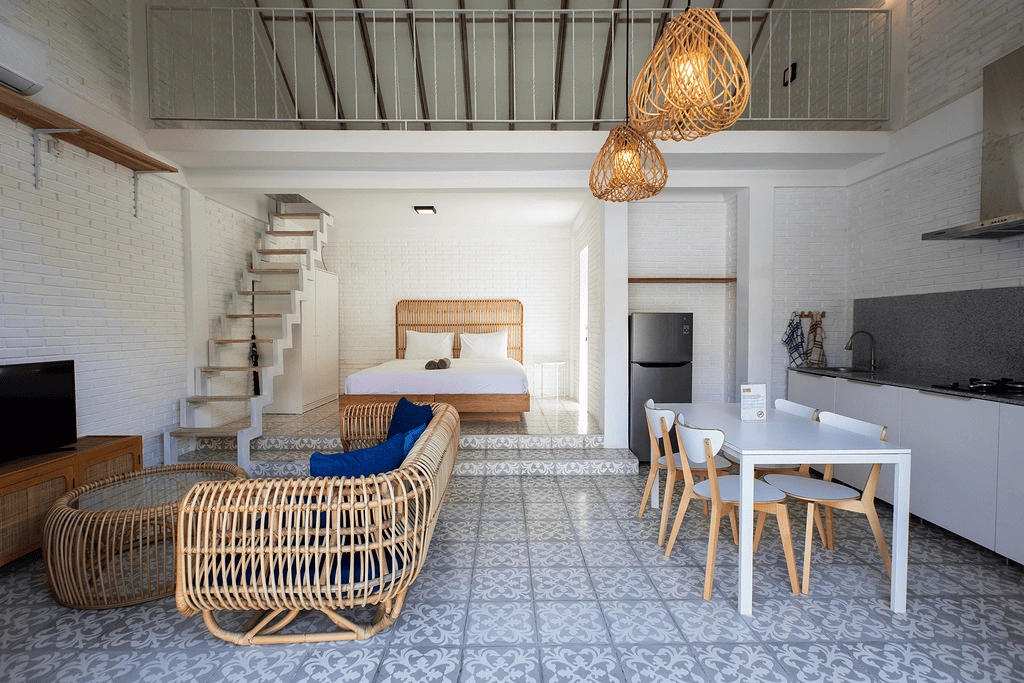 Villa 100 m2 with high ceilings in Canggu