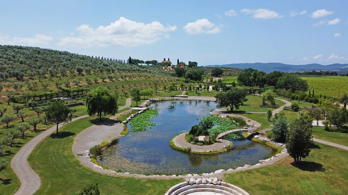 Estate in Massa Marittima near the coast of Maremma, Italy