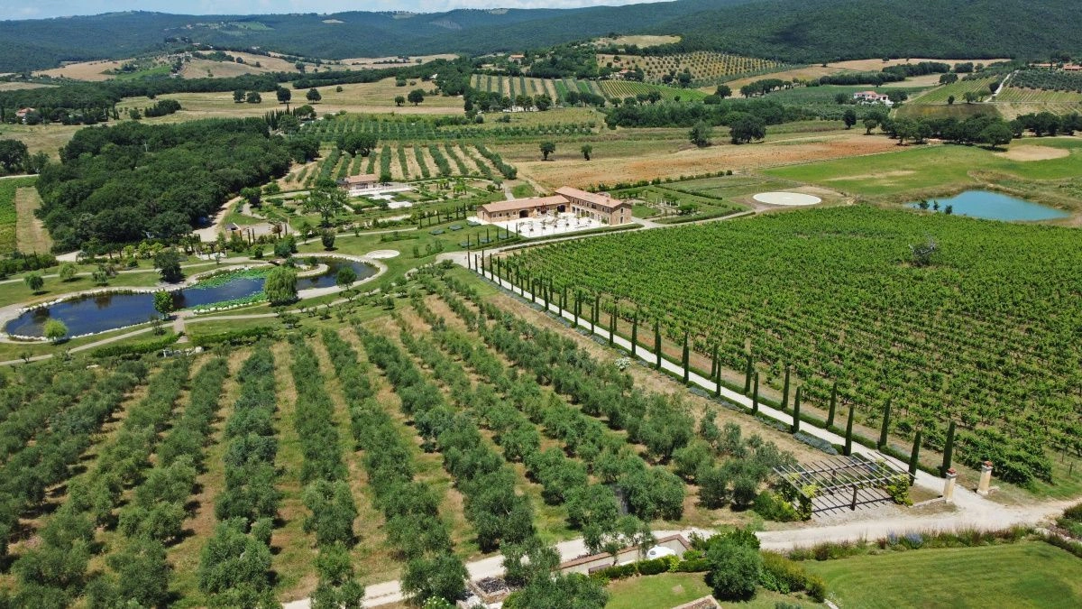 Estate in Massa Marittima near the coast of Maremma, Italy