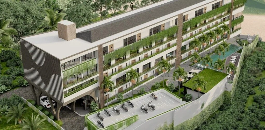 Apartment in a modern complex in Chemagi district, Bali