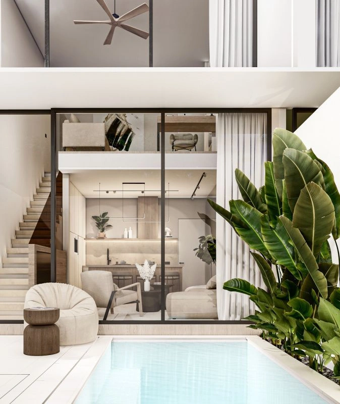 Townhouse 98 m2 in Jimbaran