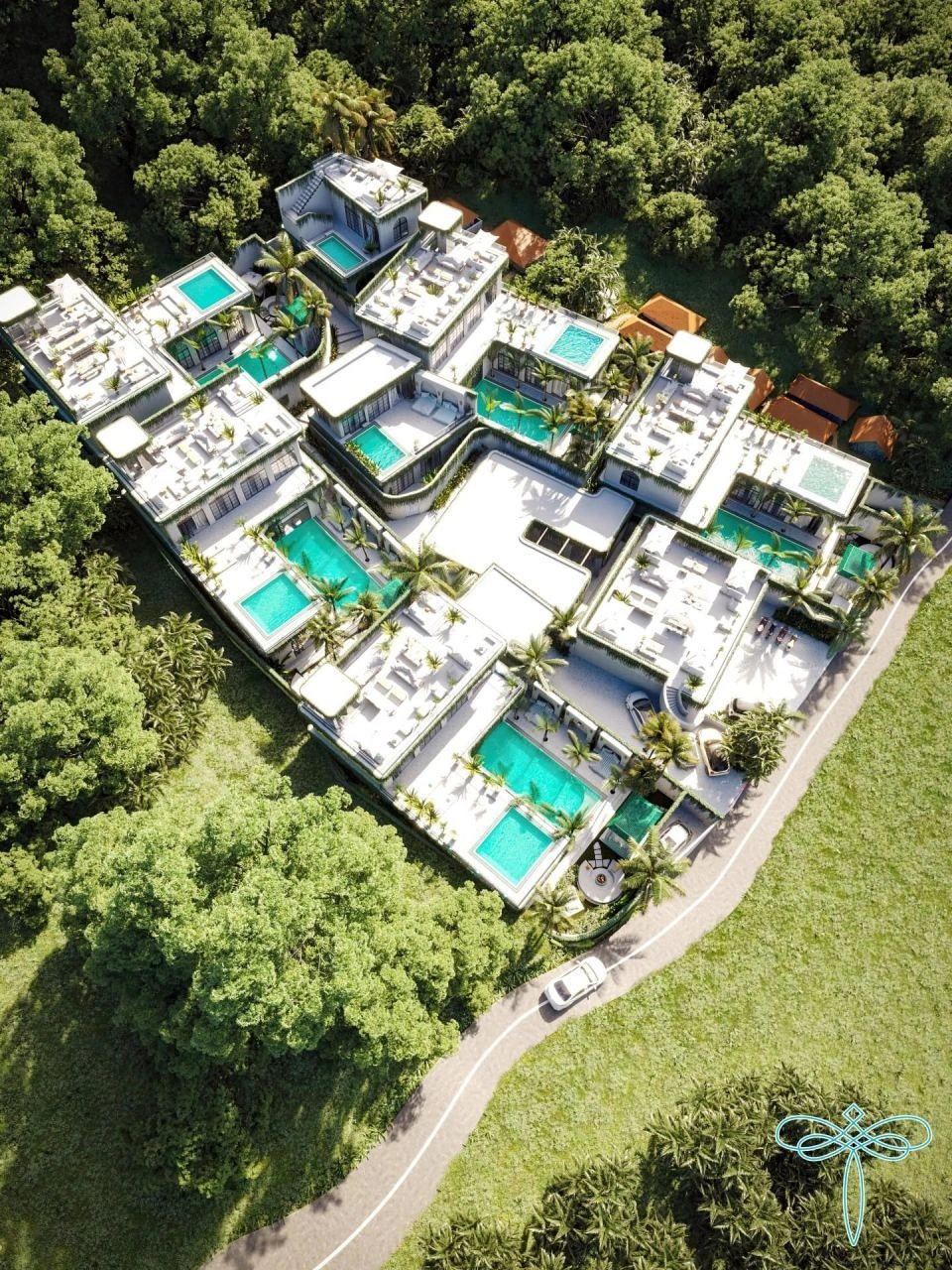 Two-storey luxury villa in Bukit, Indonesia, 255 m²