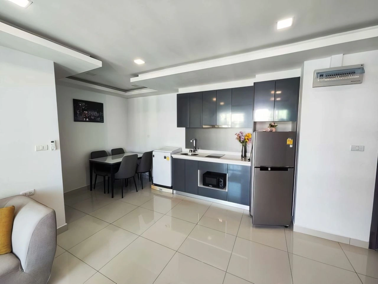 पटाया में 57 m2 का अपार्टमेंट