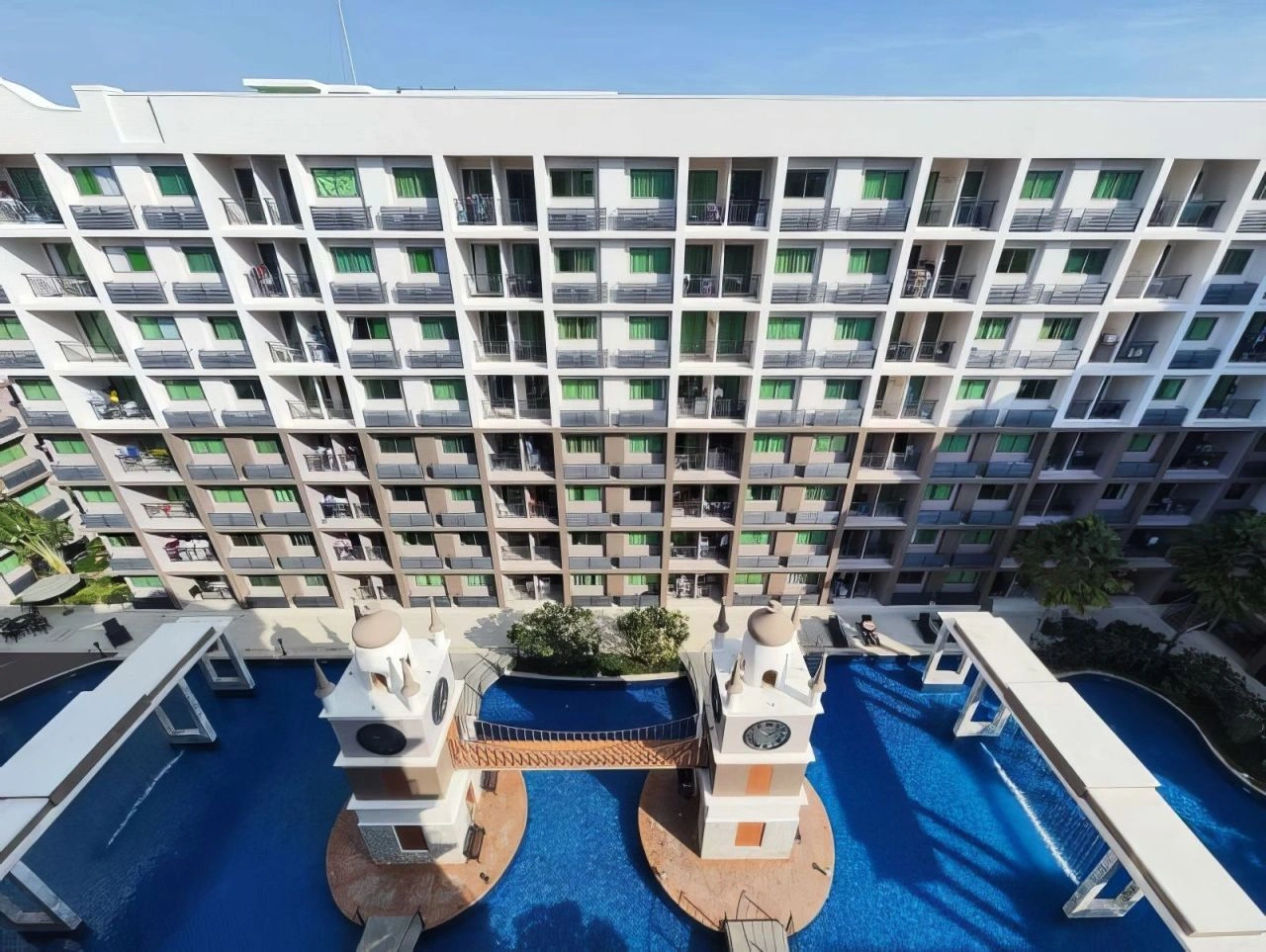 पटाया में 57 m2 का अपार्टमेंट