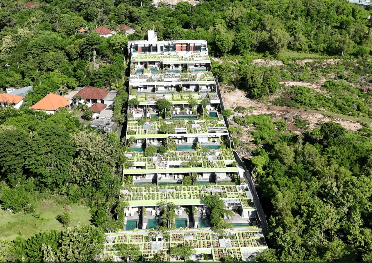 Villa 103 m2 in a closed area in Bukit