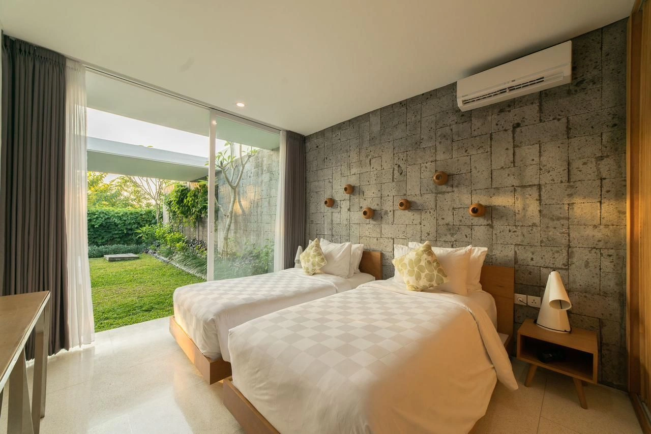 New villa with large area by the sea in Bukit, Bali