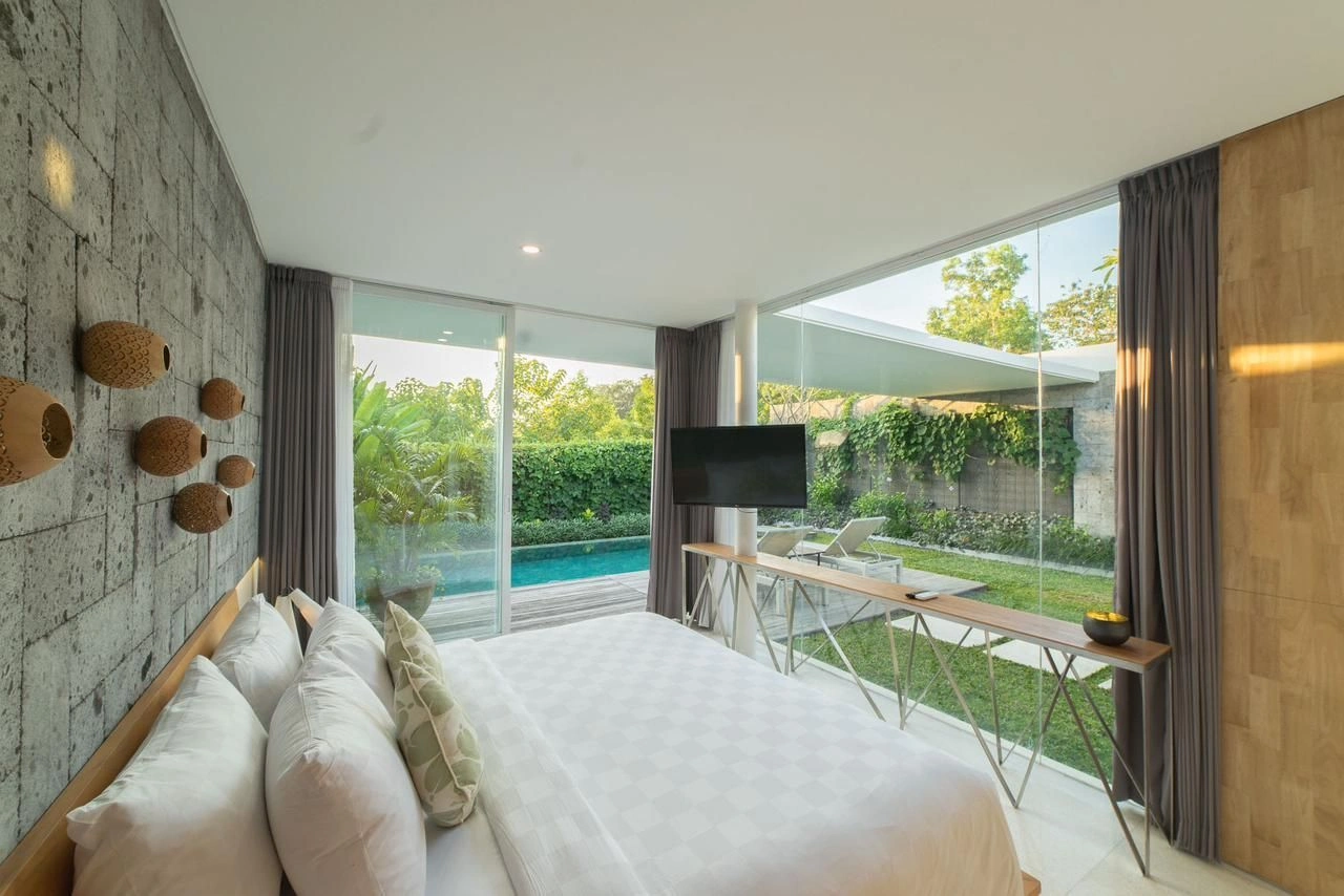 New villa with large area by the sea in Bukit, Bali