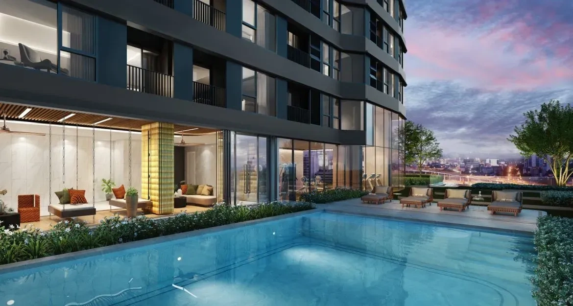 41.86 m² apartment in a prestigious area of Bangkok