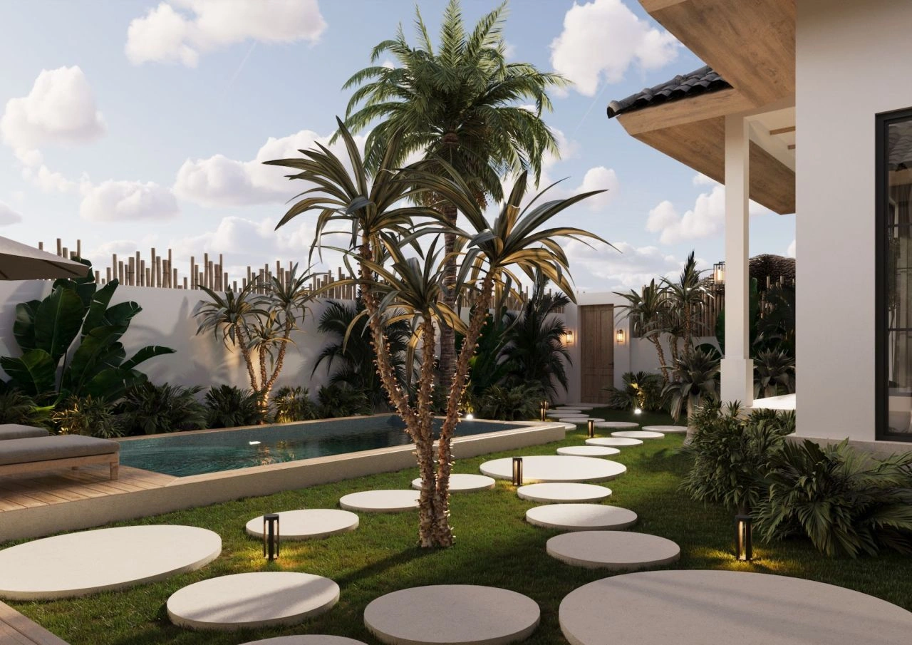 Luxury Villa 2 km from the Center in Ubud, Indonesia, 164 m²