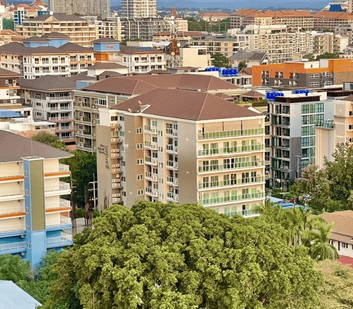 Inexpensive studio near beach in Pattaya, Thailand