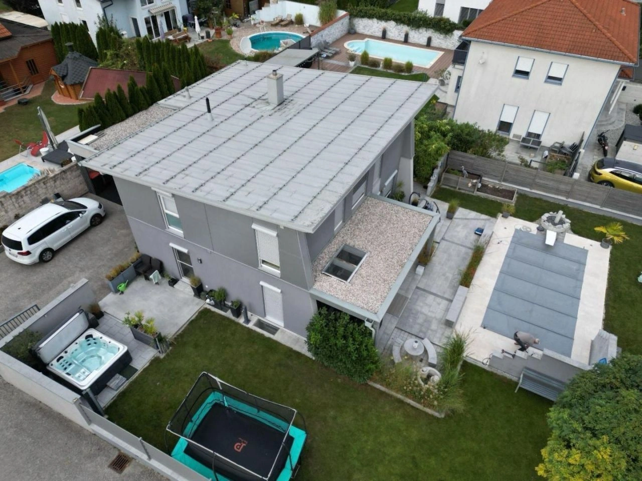 Marchtrenk의 전용 수영장을 갖춘 아름다운 빌라