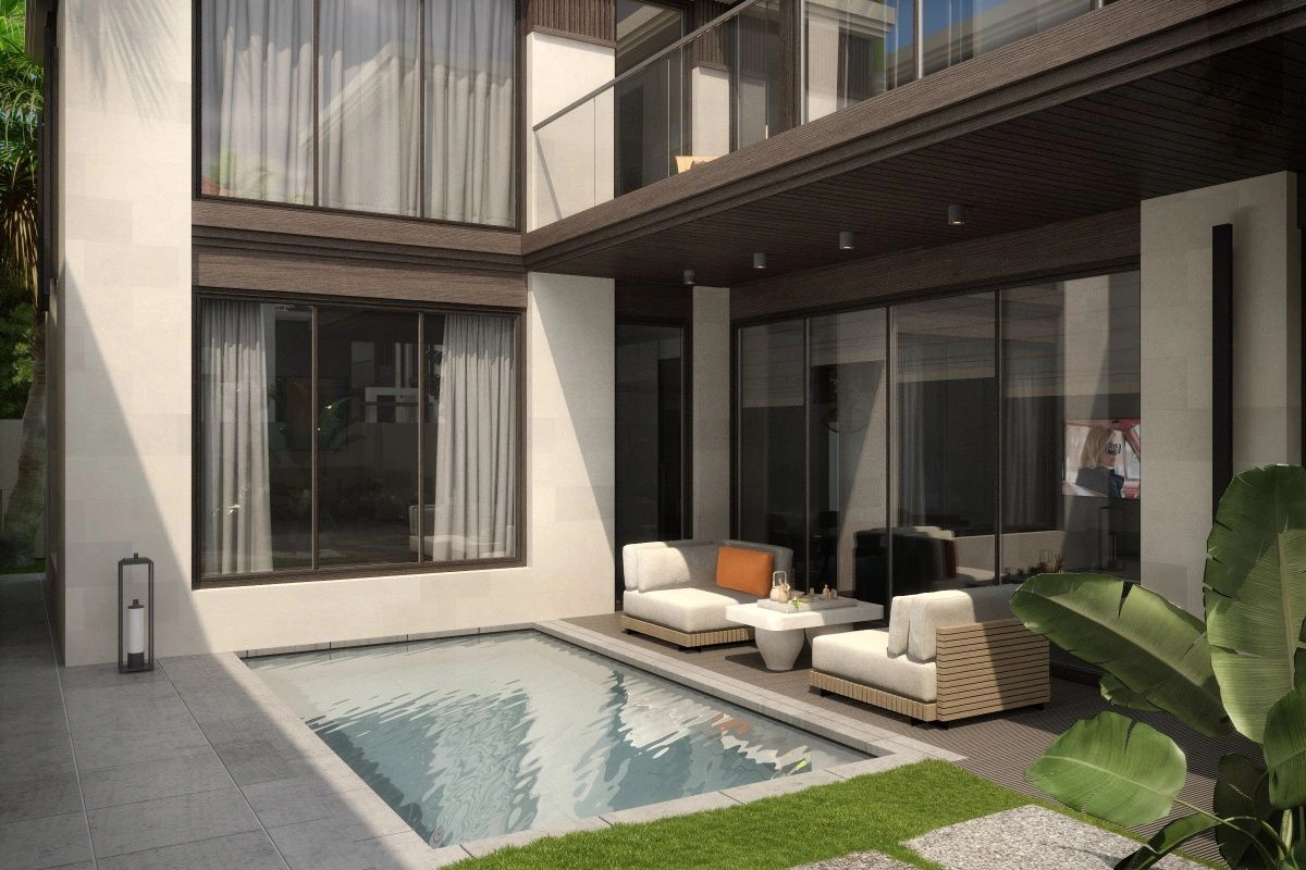 Two-bedroom villa with pool nearby in Sanur near the beach