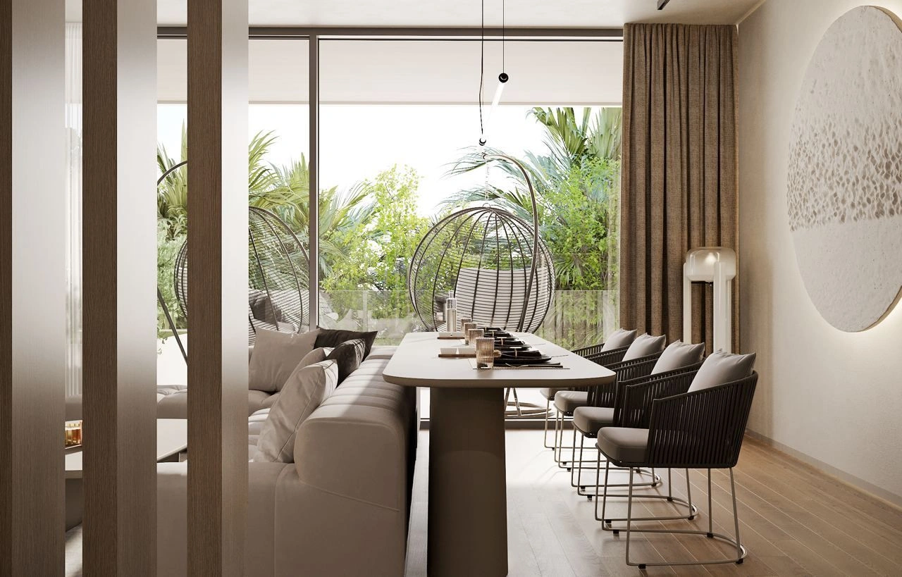 Apartment in a modern complex in Changu district, Bali