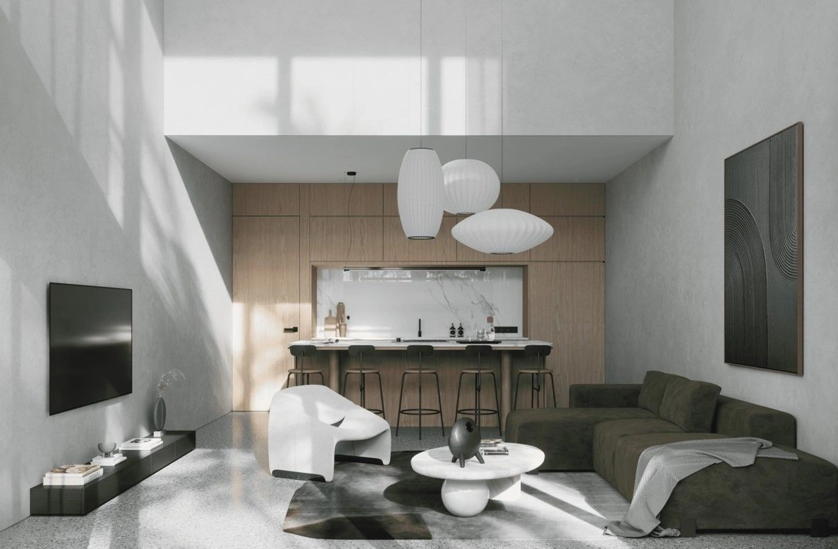 Comfortable studio, 39 m2 in Sesehe, Indonesia