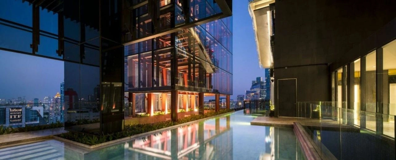 방콕 거주용 세련된 71 m2 아파트