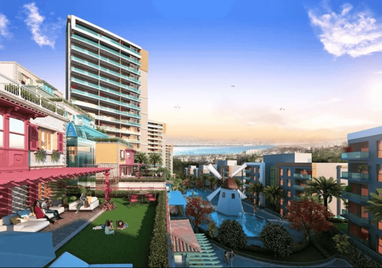 Spacious 3+1 apartments in Izmir