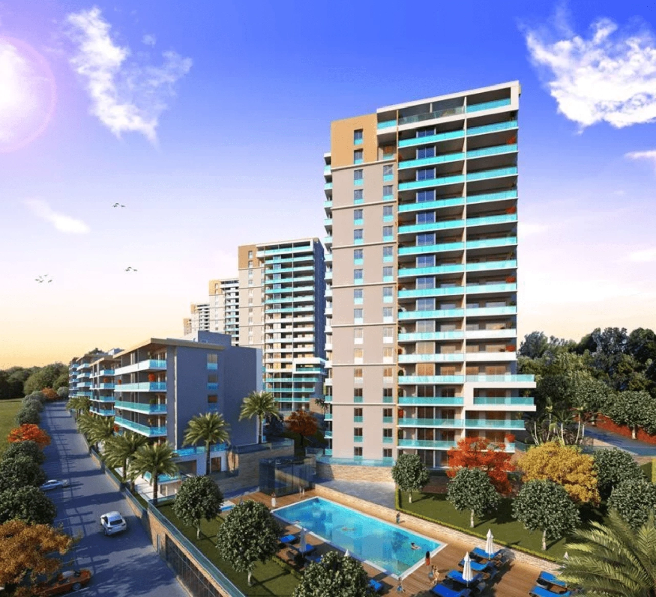 Spacious apartment 140 m2 for a family in Izmir