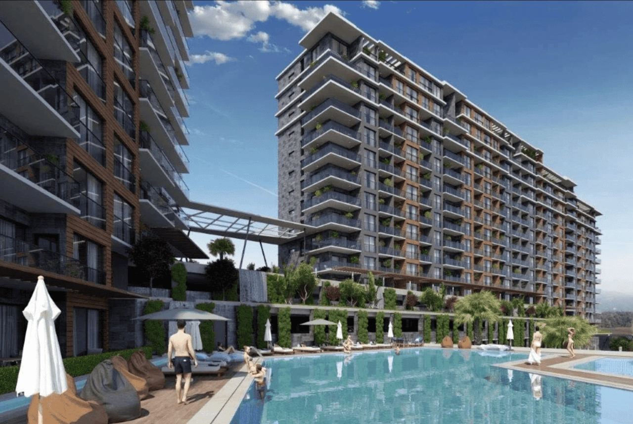 Spacious apartment 48 m2 in Izmir