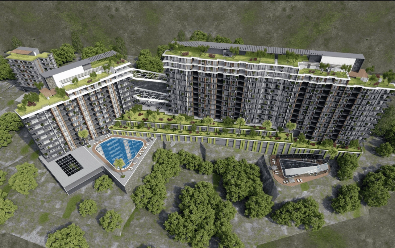 Spacious apartment 48 m2 in Izmir