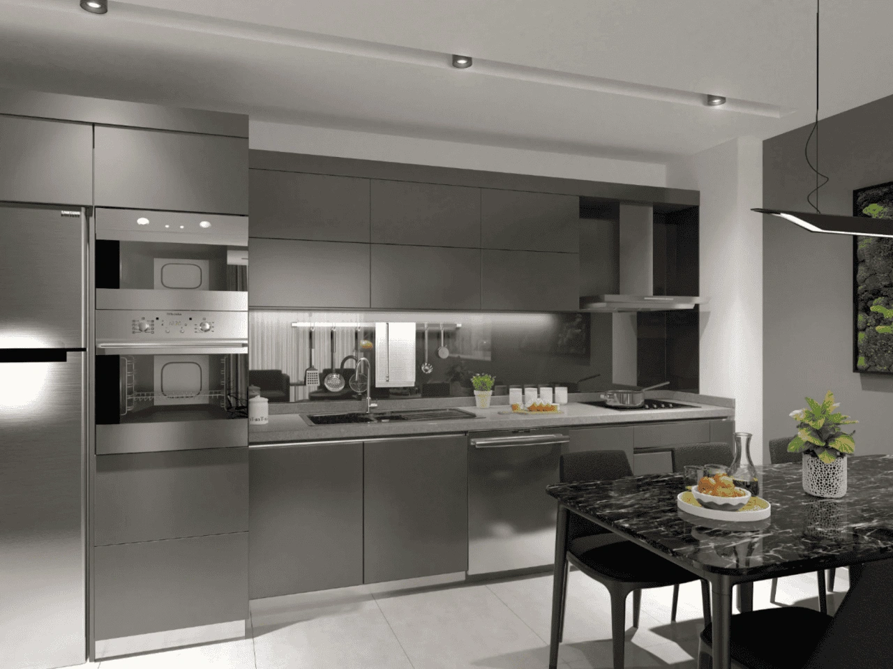 Spacious apartment 48 m2 in Izmir
