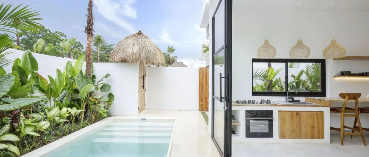 समुद्र-दृश्य के साथ बुकेत के प्रतिष्ठित इलाके में आरामदायक 1+1 घर