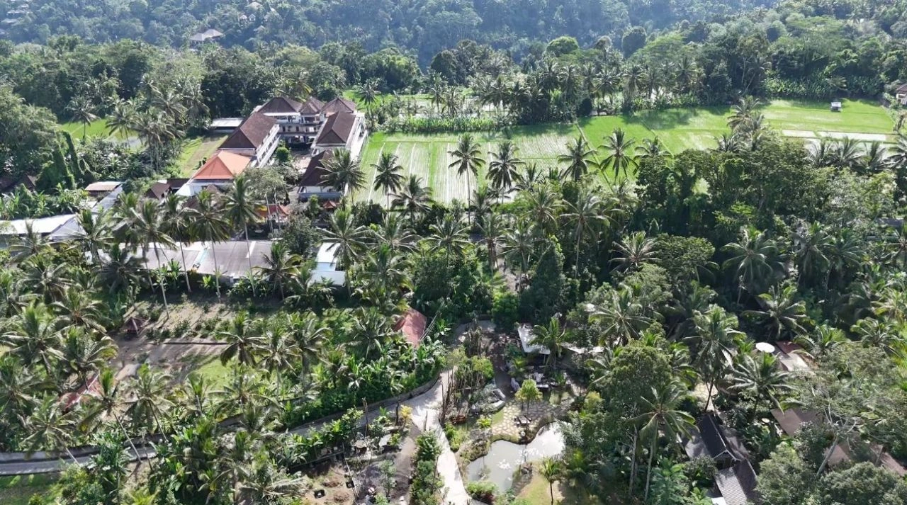 Villa de 127 m2 com móveis em Ubud