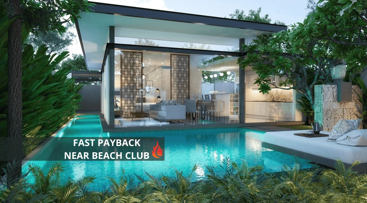 Villa en un complejo moderno en el distrito de Jimbaran, Bali