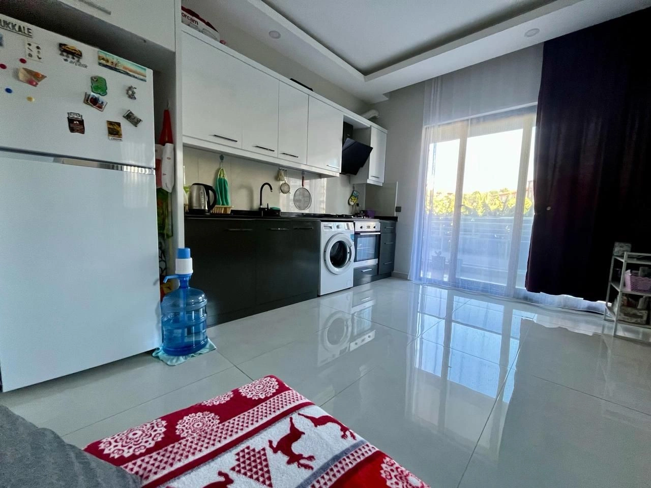 Spacious apartment in Alanya, Mahmutlar district, Turkey, 55 m²