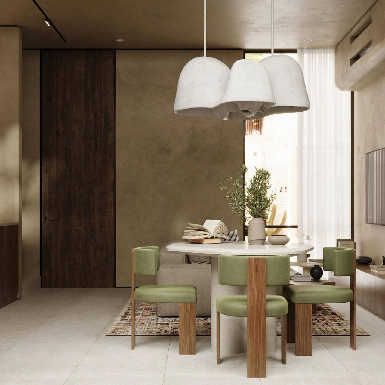 발리 창구(Changu)의 해변 인근 고급 빌라