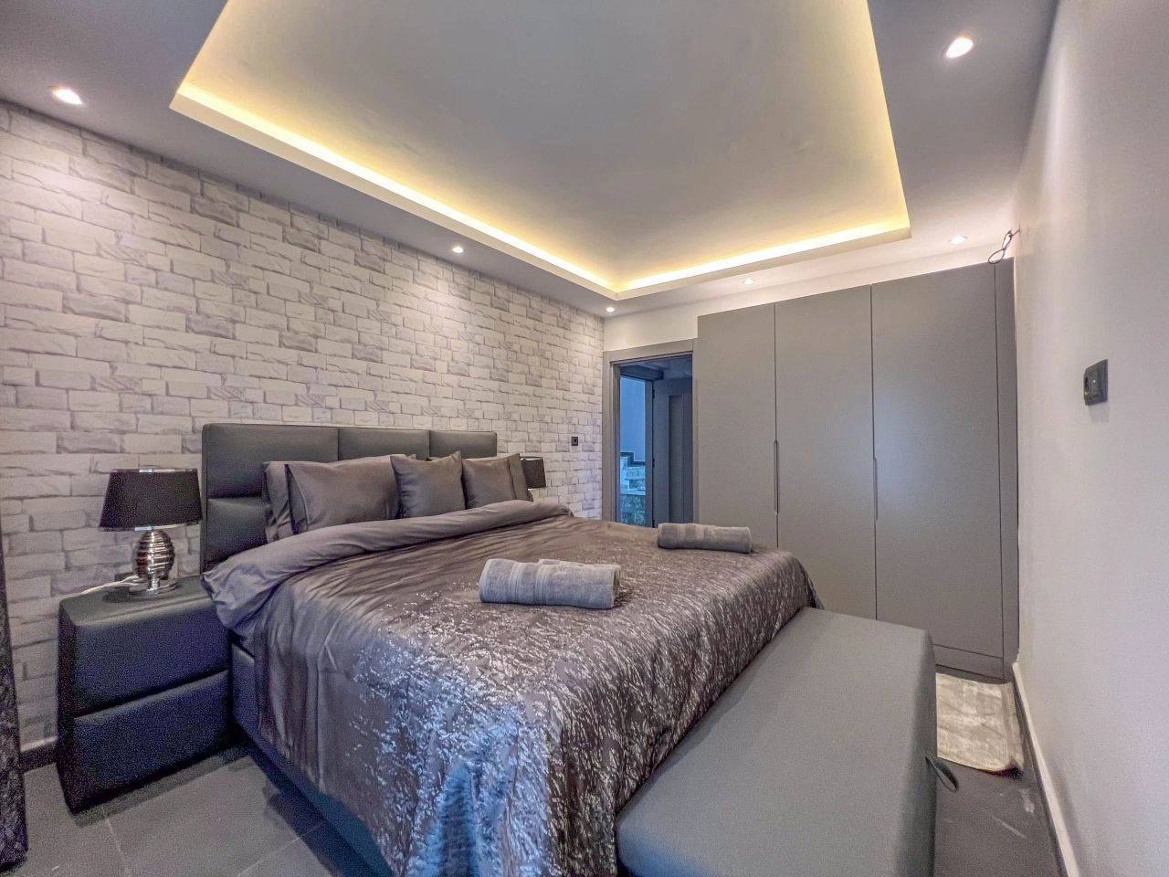 Luxus Villa 160 m2 mit Meerblick in Alanya