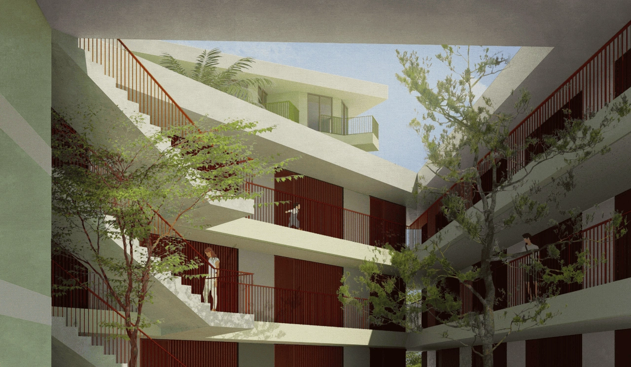 काटा क्षेत्र, फुकेट में पहाड़ी पर 37m2 का अपार्टमेंट