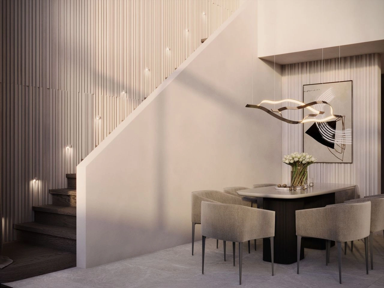 Vila 3+1 com vidros panorâmicos em Kuta, Bali