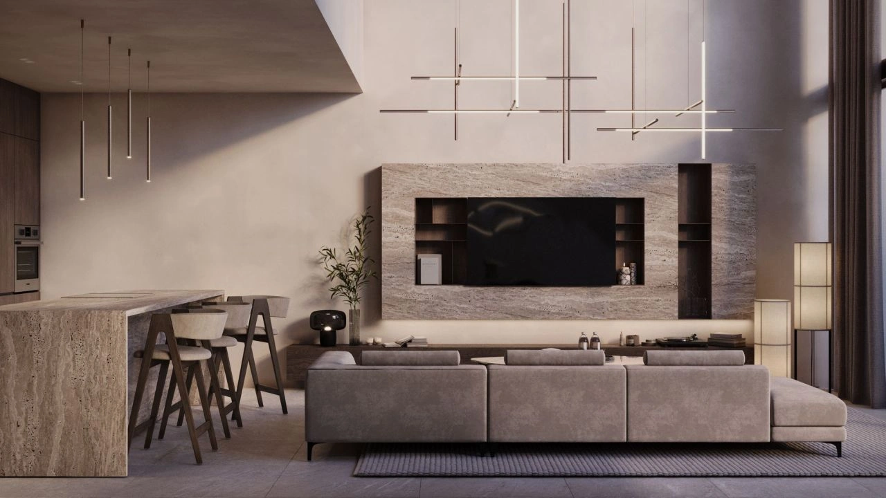 Vila 3+1 com vidros panorâmicos em Kuta, Bali