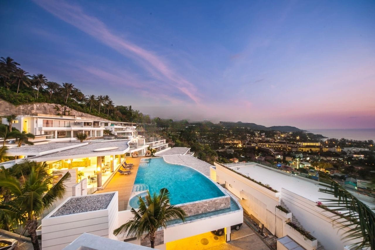 Appartement de luxe de 146 m² au sommet de la montagne, Phuket