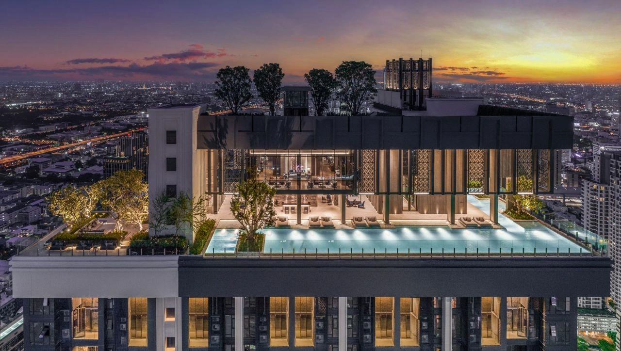 曼谷市中心舒适一室一厅公寓