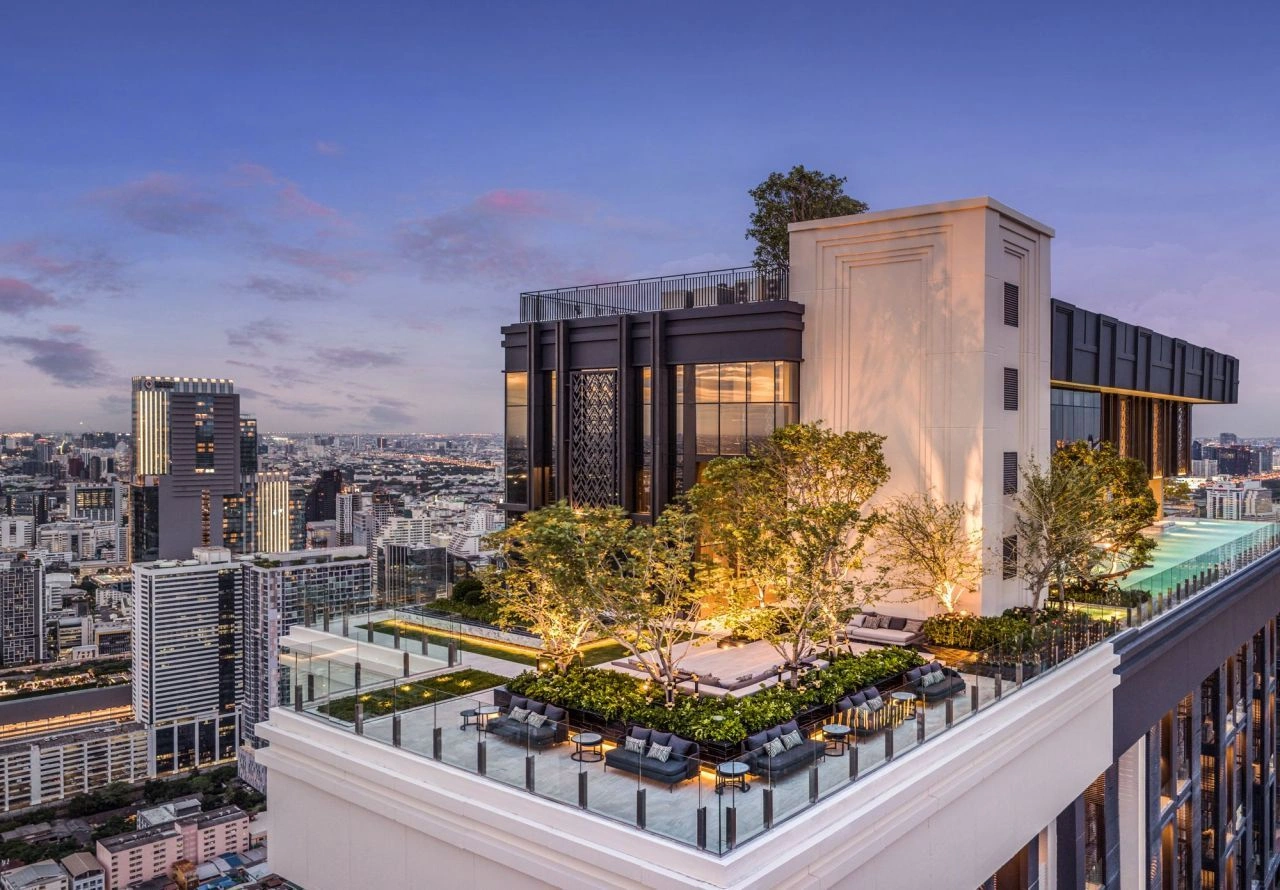 曼谷市中心舒适一室一厅公寓