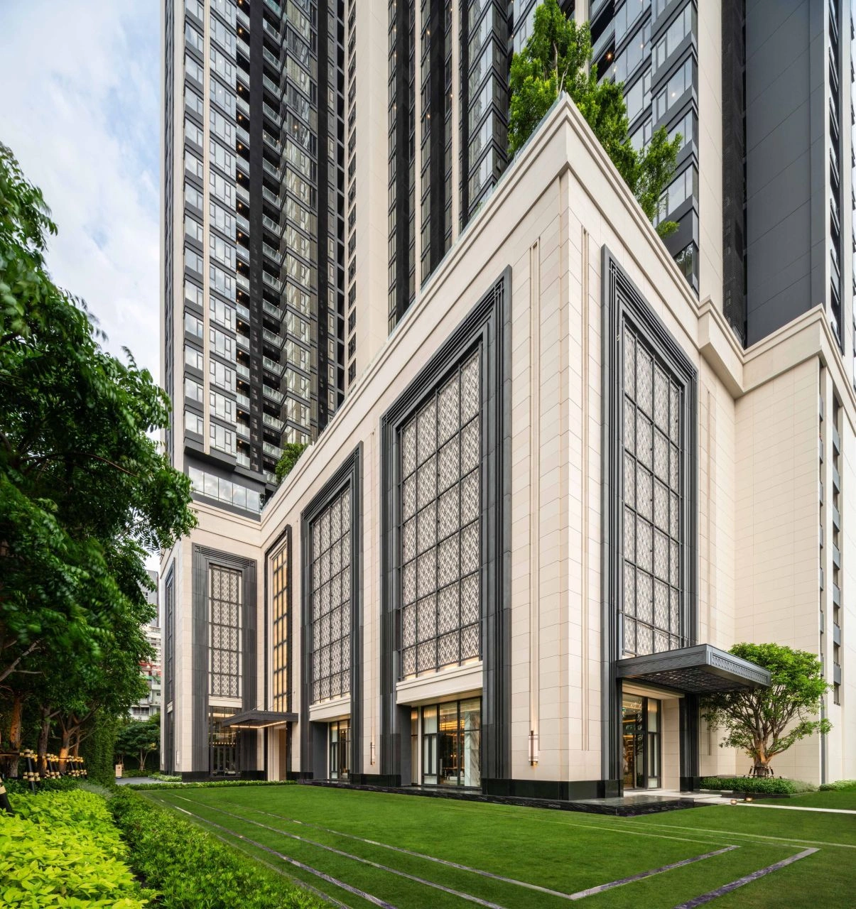 曼谷市中心舒适一室一厅公寓