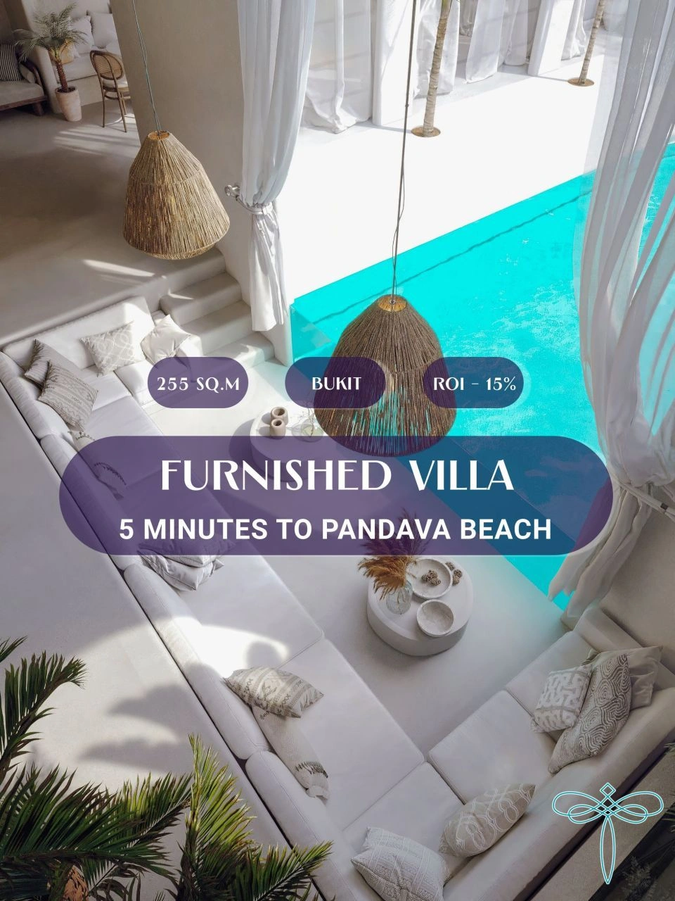 Two-storey luxury villa in Bukit, Indonesia, 255 m²