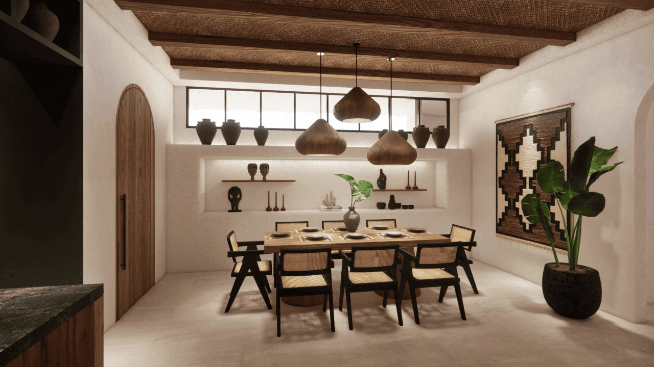 368 m2 Three-Story Villa in Changu, Indonesia