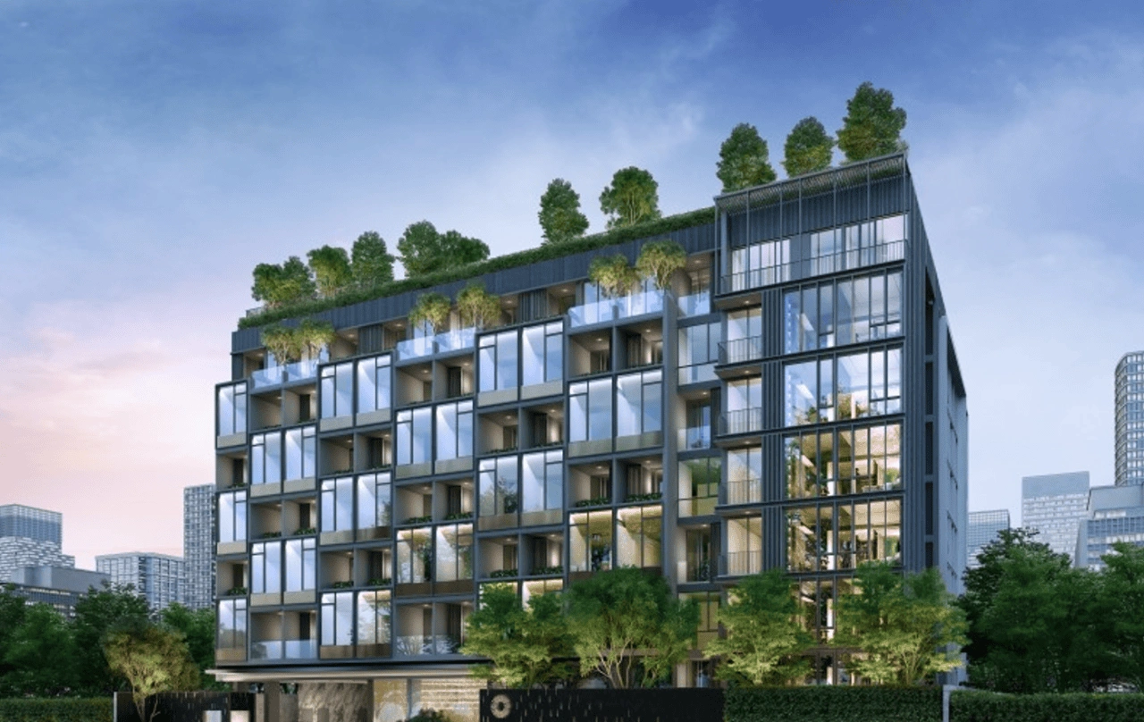 شقة حديثة بمساحة 40 م² بإطلالة على بانكوك