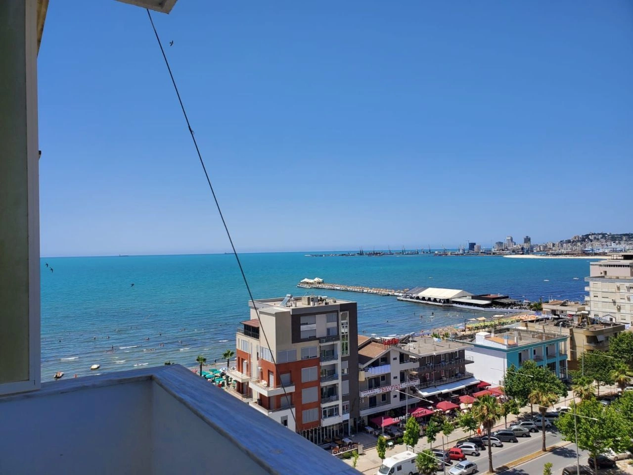 Apartment 57 m² with sea view in Durres