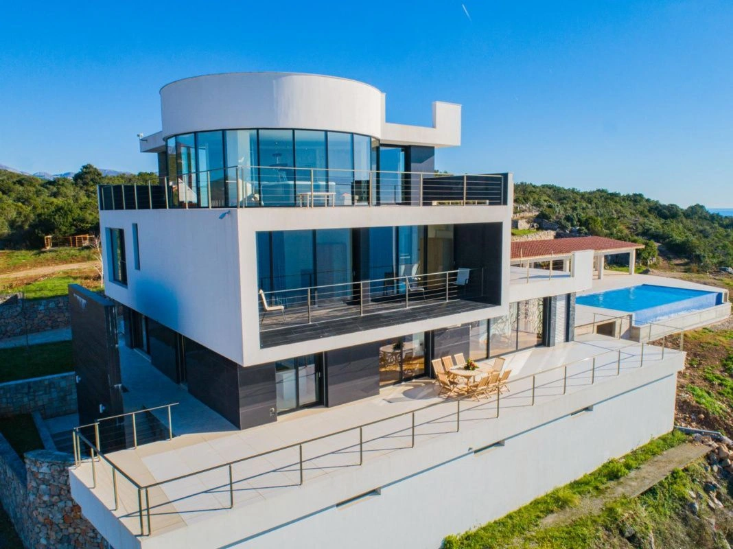 Budva海景宽敞别墅,建筑面积1150 m²