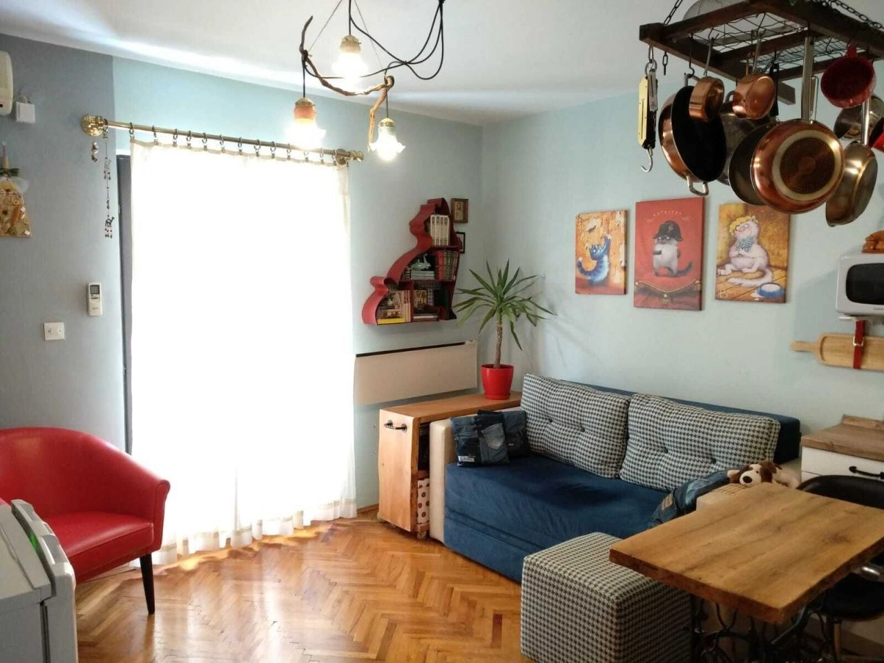 Маленькая квартира 1+1 в тихом районе Будвы