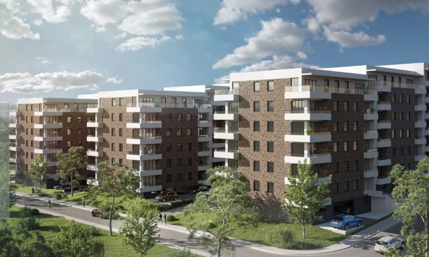 Apartamento de dos habitaciones en una nueva zona de Belgrado - 126 000 €