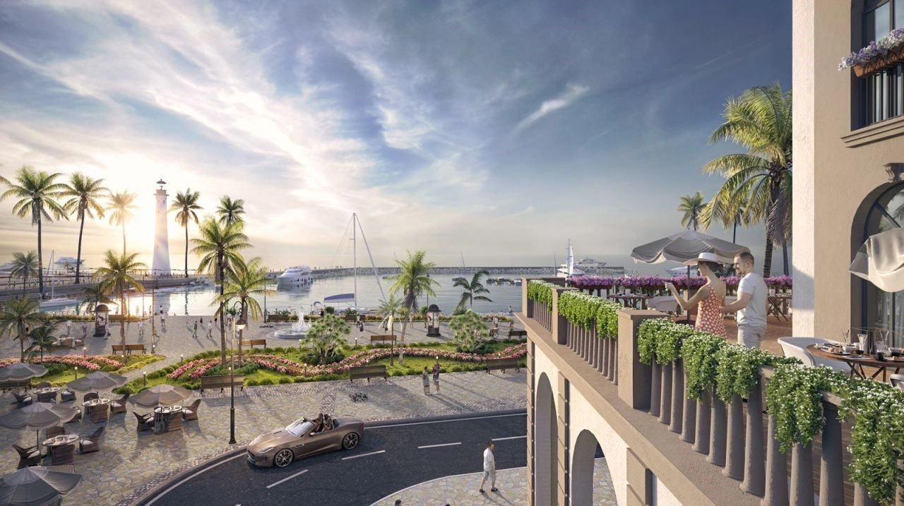 Apartamento 2+1 com vista para o mar em Baku, Azerbaijão