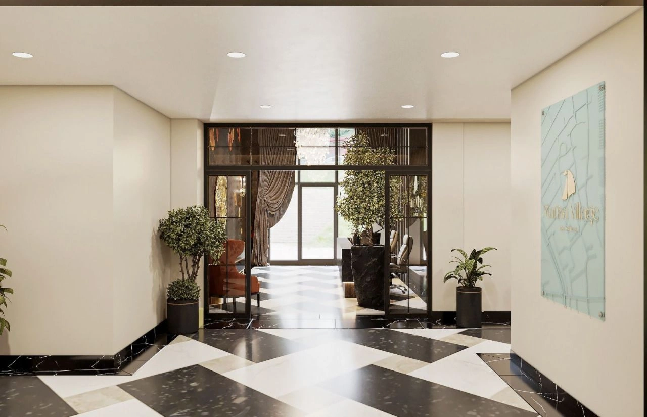 شقة عصرية 3+1 في منتجع باكو، أذربيجان