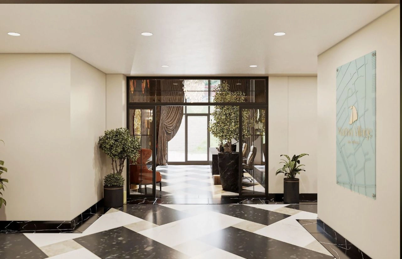 Apartment with a view 99.9 m2 in the resort area of Baku